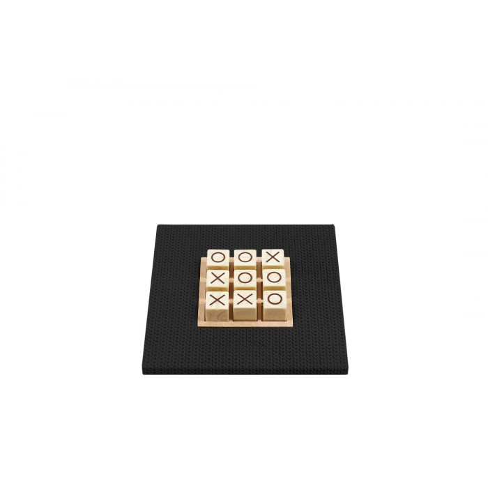 Tic Tac Toe en Cuir - Effet Chaîne