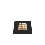 Tic Tac Toe en Cuir - Effet Chaîne