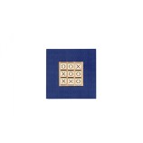 Tic Tac Toe en Cuir - Effet Chaîne