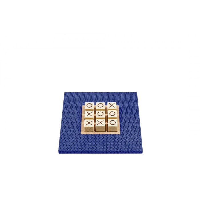 Tic Tac Toe en Cuir - Effet Chaîne