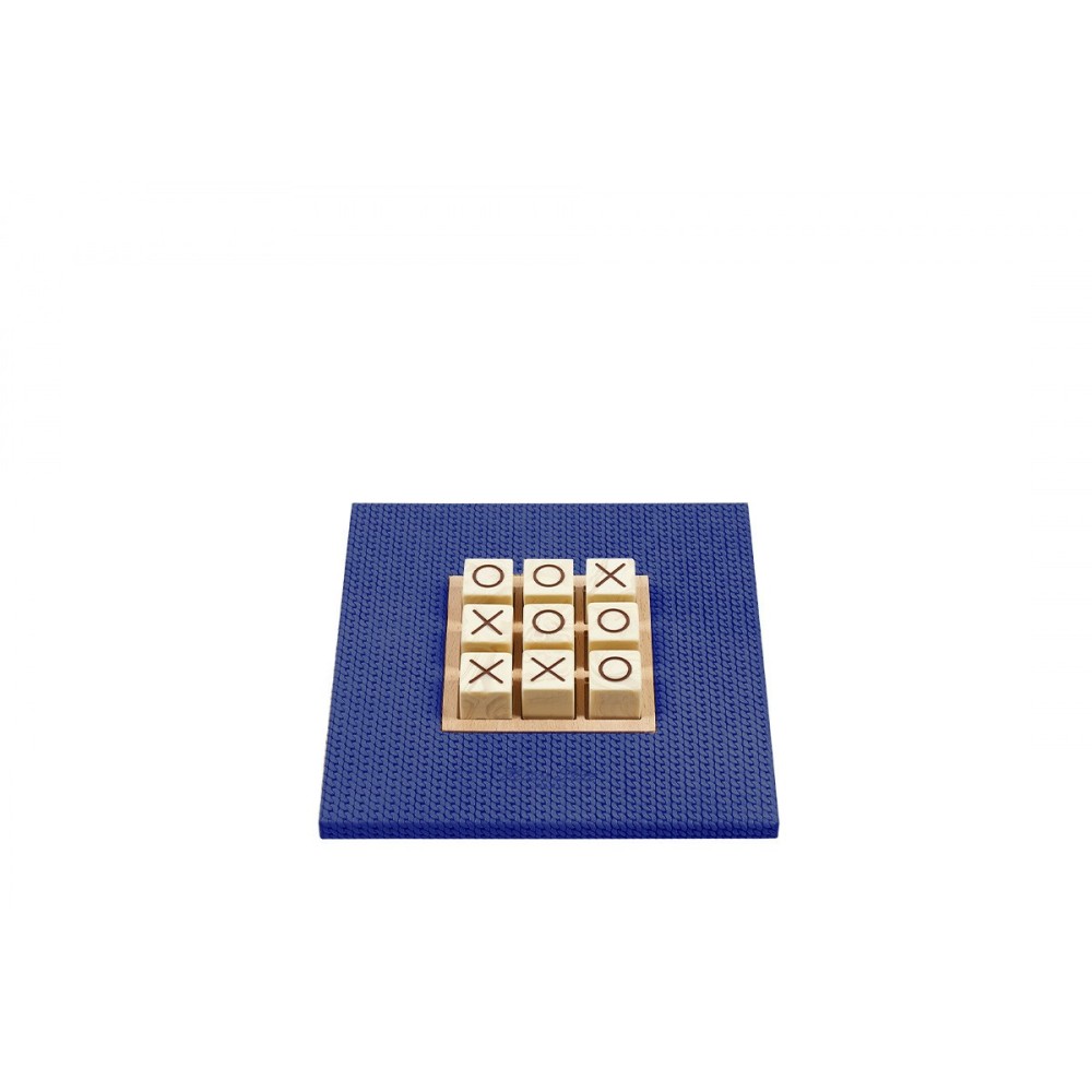 Tic Tac Toe en Cuir - Effet Chaîne