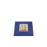 Tic Tac Toe en Cuir - Effet Chaîne