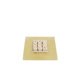 Tic Tac Toe en Toile Jeans