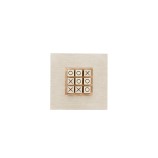 Tic Tac Toe en Toile Jeans