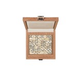 Coffret Domino Deluxe - Cuir - Effet Alligator