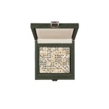 Coffret Domino Deluxe - Cuir - Effet Alligator