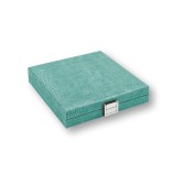 Coffret Domino Deluxe - Cuir - Effet Alligator