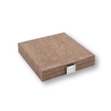 Coffret Domino Deluxe - Cuir - Effet Alligator