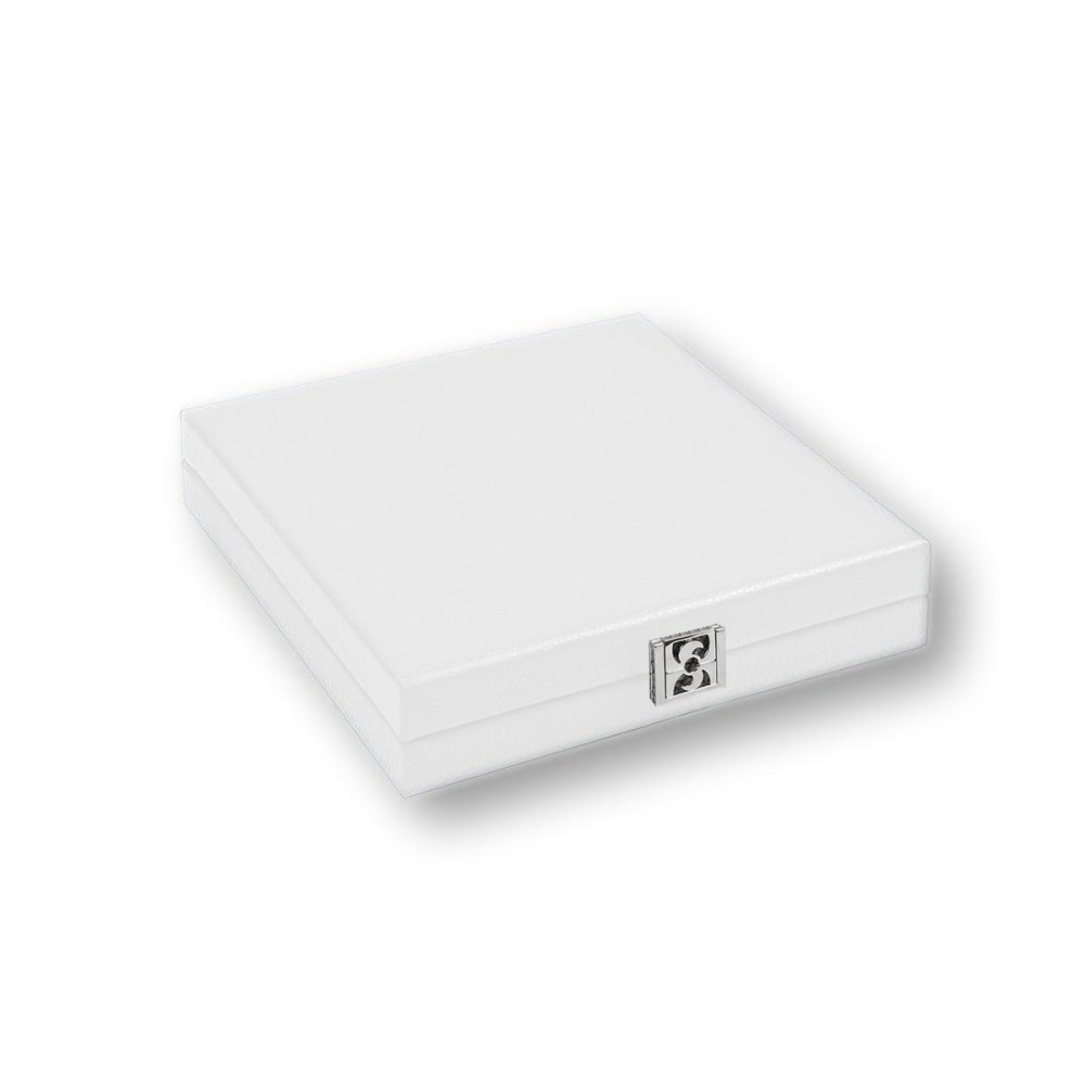 Coffret Domino Deluxe - Cuir - Effet Buffle