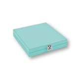 Coffret Domino Deluxe - Cuir - Effet Buffle
