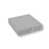 Coffret Domino Deluxe - Cuir - Effet Buffle