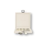 Coffret Domino Deluxe - Cuir - Effet Buffle