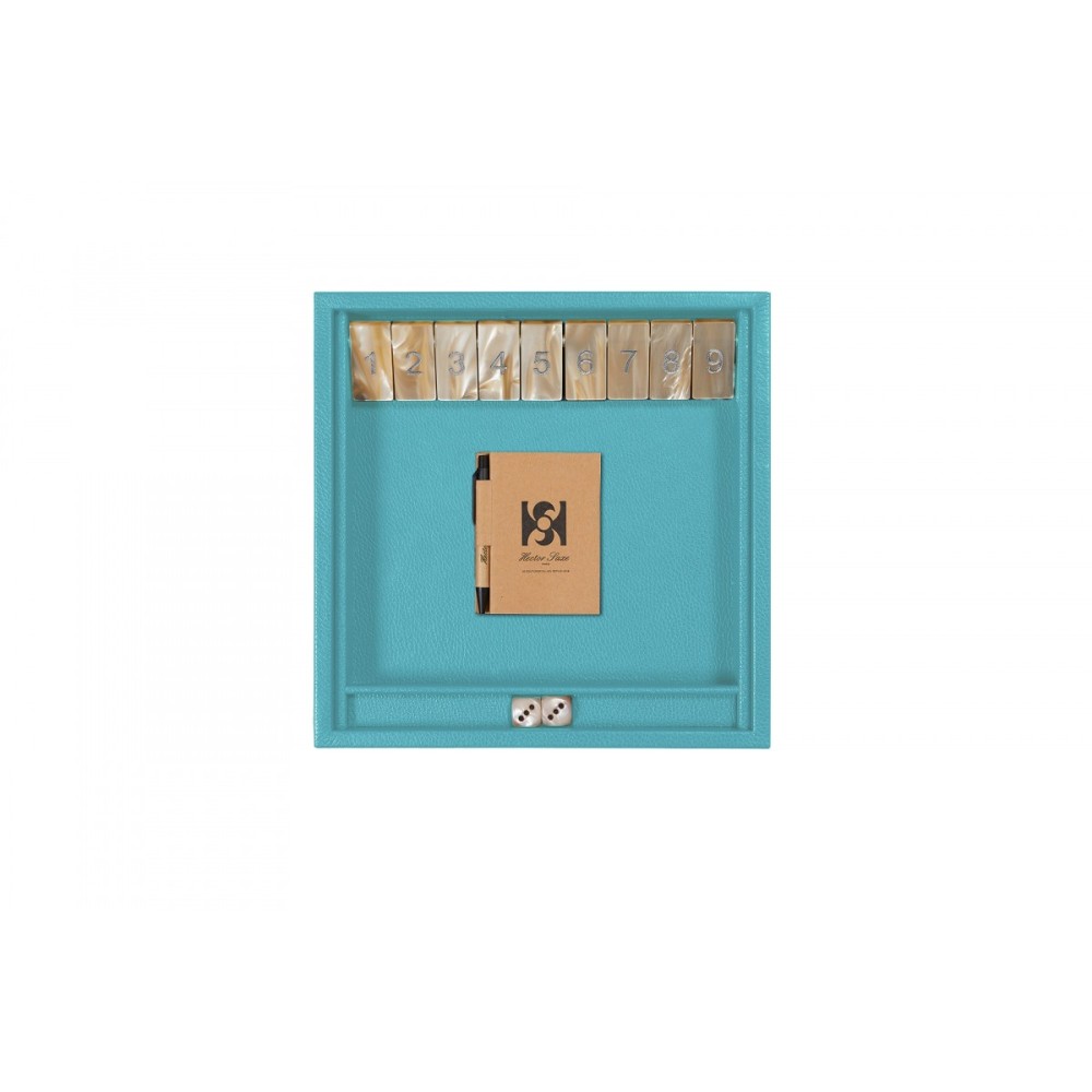 Shut the Box en Cuir - Effet Buffle