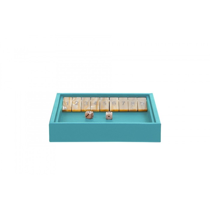Shut the Box en Cuir - Effet Buffle