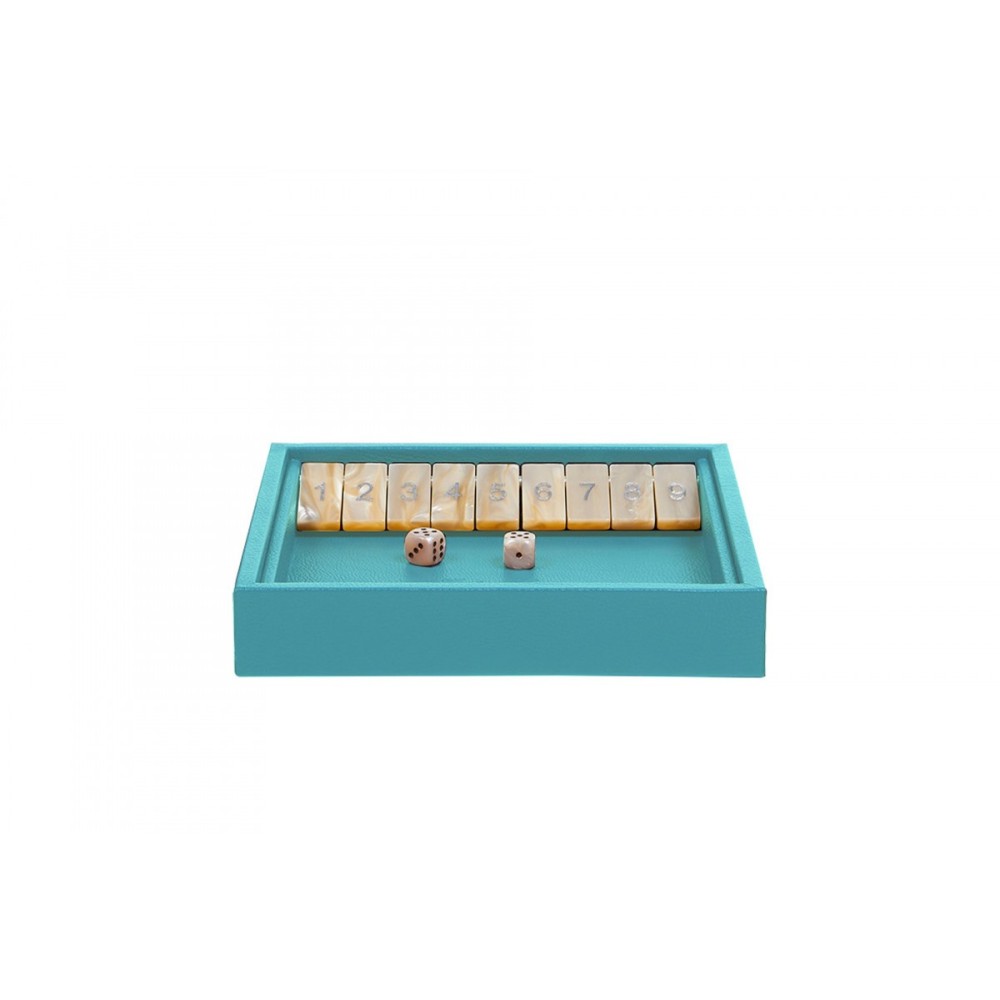 Shut the Box en Cuir - Effet Buffle