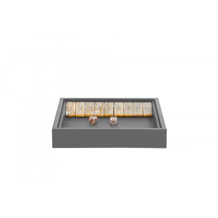 Shut the Box en Cuir - Effet Buffle