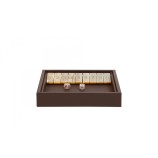 Shut the Box en Cuir - Effet Buffle