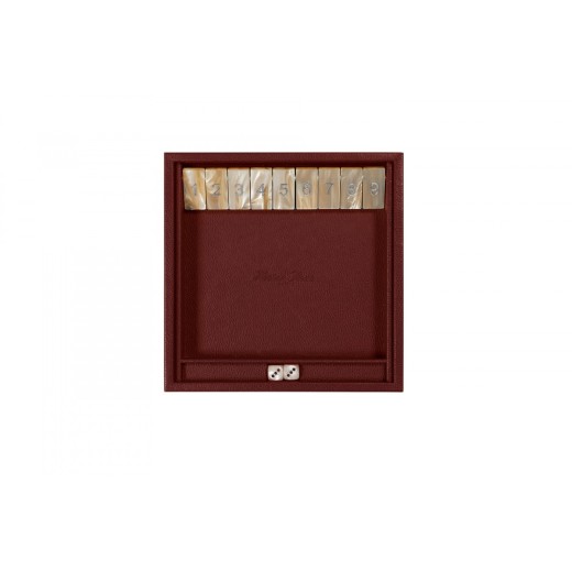 Shut the Box en Cuir - Effet Buffle