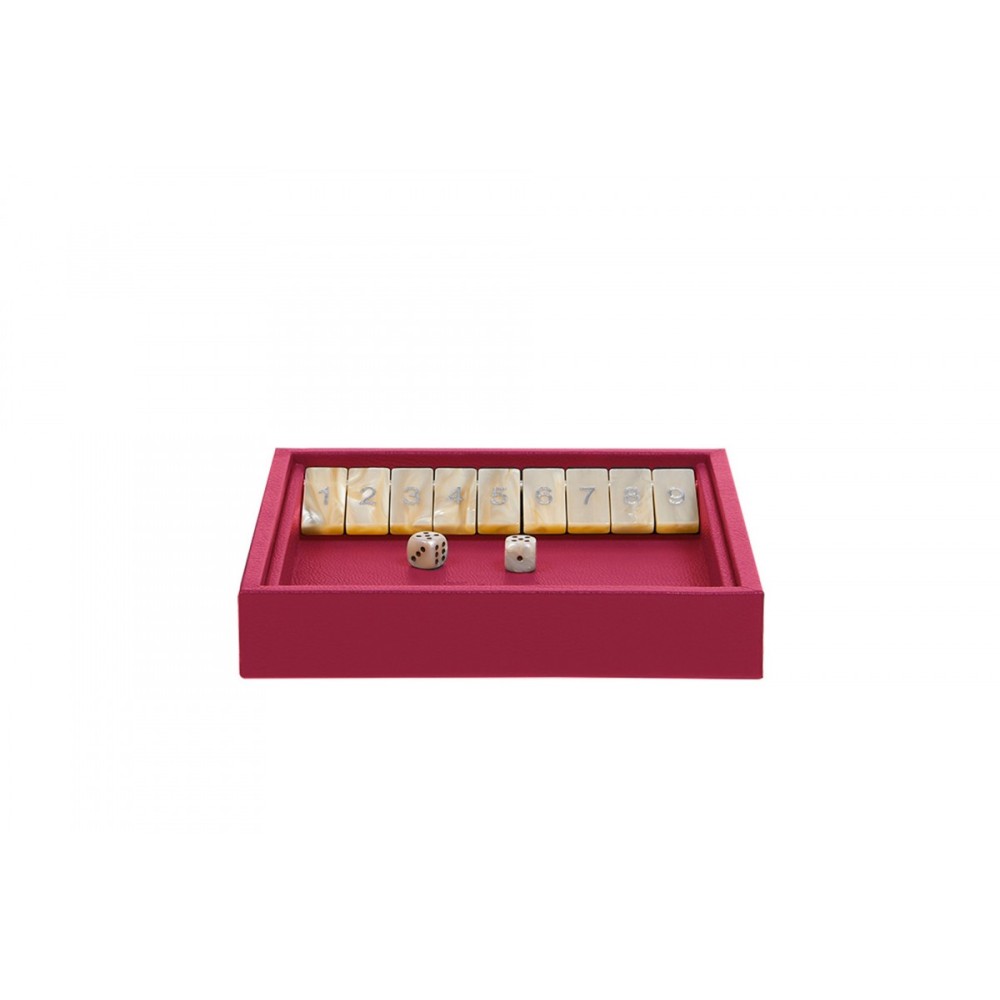 Shut the Box en Cuir - Effet Buffle