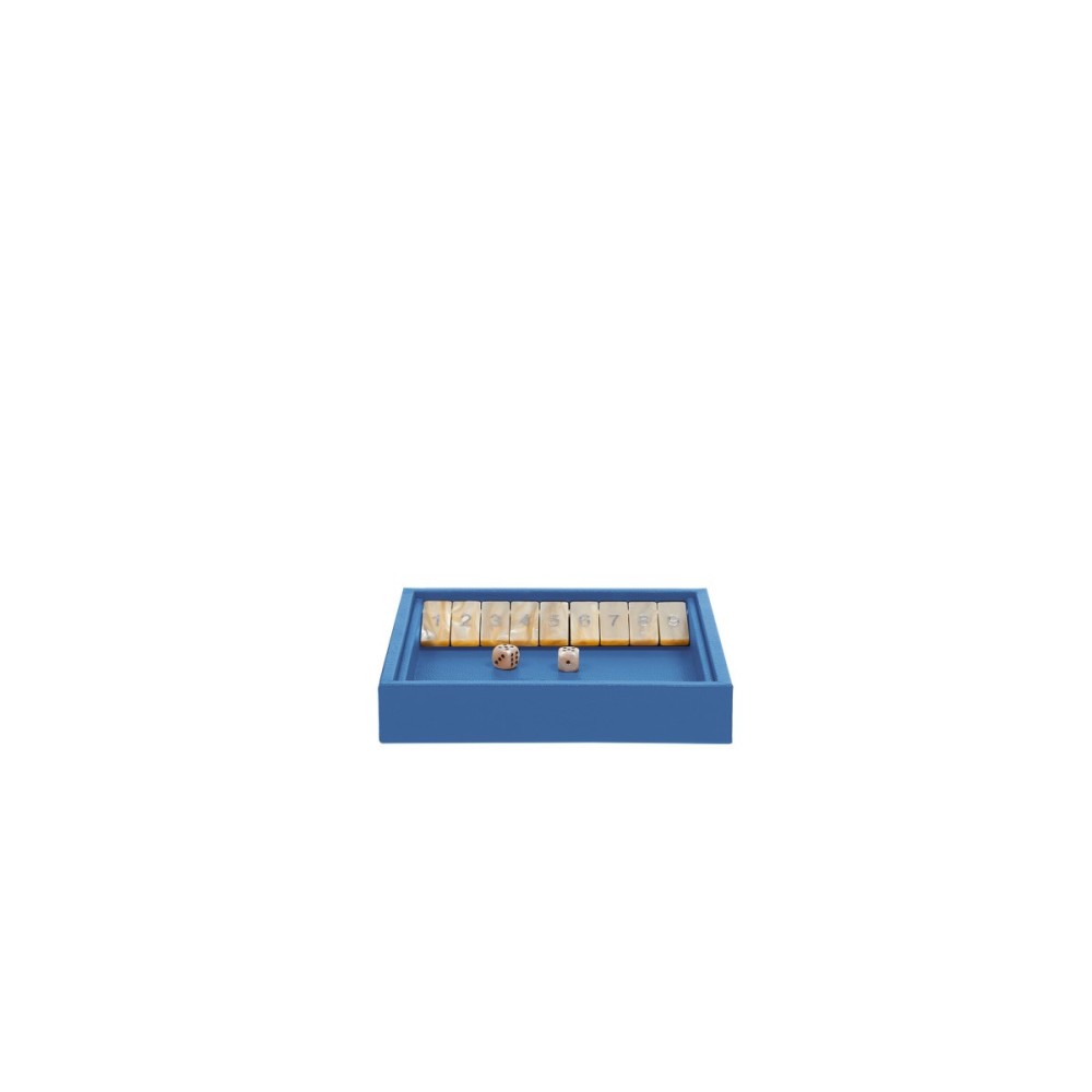 Shut the Box en Cuir - Effet Buffle