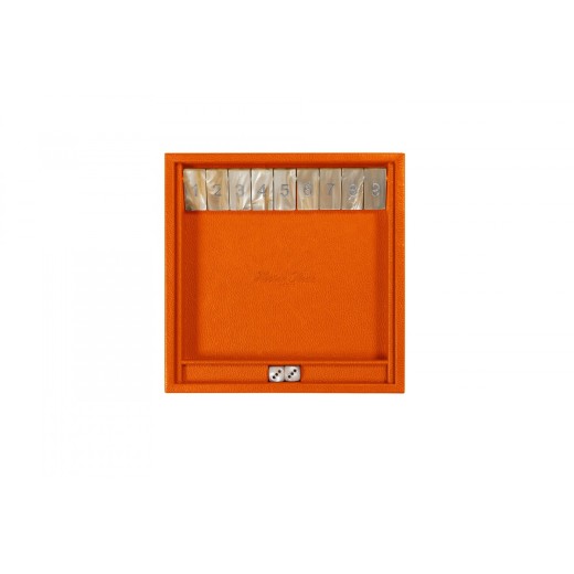 Shut the Box en Cuir - Effet Buffle