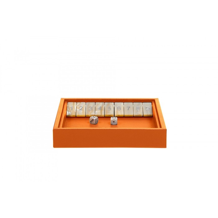 Shut the Box en Cuir - Effet Buffle
