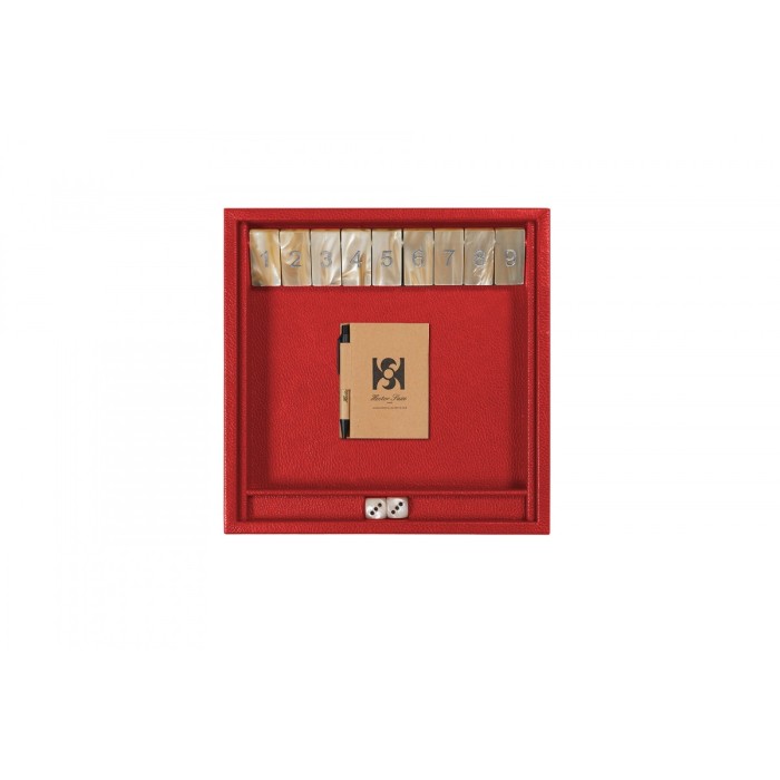 Shut the Box en Cuir - Effet Buffle