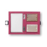 Coffret Cartes - Cuir - Effet Alligator