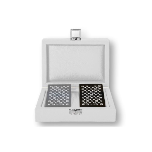 Coffret Cartes - Cuir - Effet Buffle