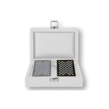 Coffret Cartes - Cuir - Effet Buffle