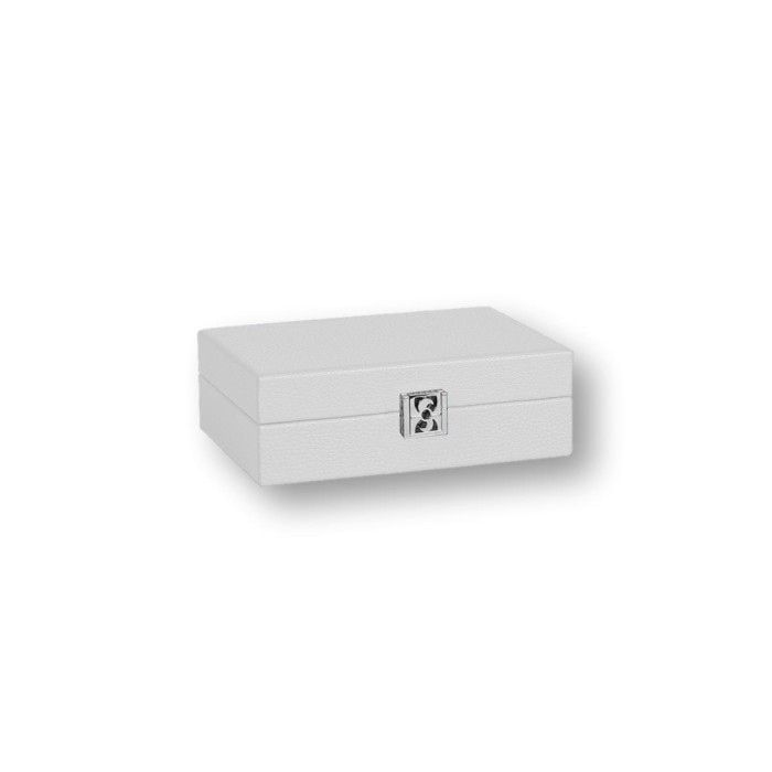 Coffret Cartes - Cuir - Effet Buffle