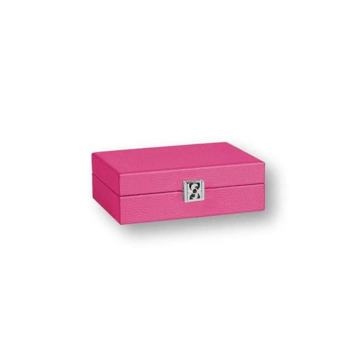 Coffret Cartes - Cuir - Effet Buffle