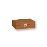 Coffret Cartes - Cuir - Effet Buffle