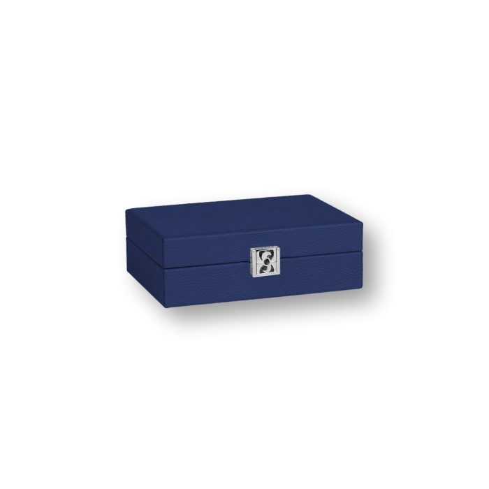 Coffret Cartes - Cuir - Effet Buffle