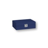 Coffret Cartes - Cuir - Effet Buffle