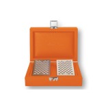 Coffret Cartes - Cuir - Effet Buffle