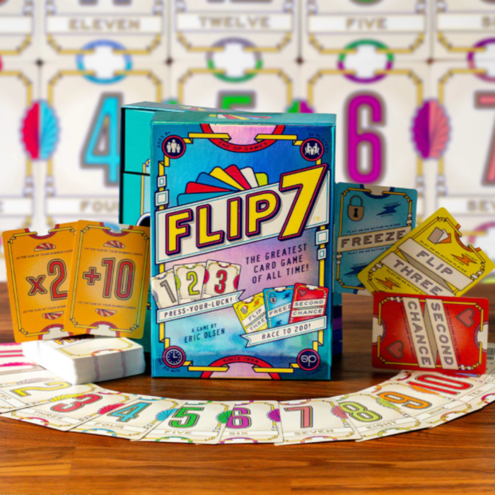 Flip 7  Jeux  | Catch up Games | L'Astuce Genève