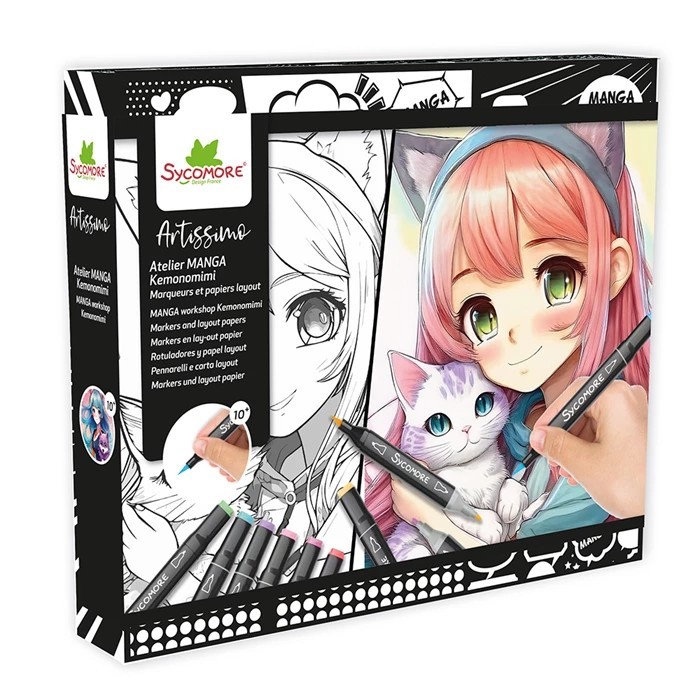 Manga GM Layout and Martial Arts Markers