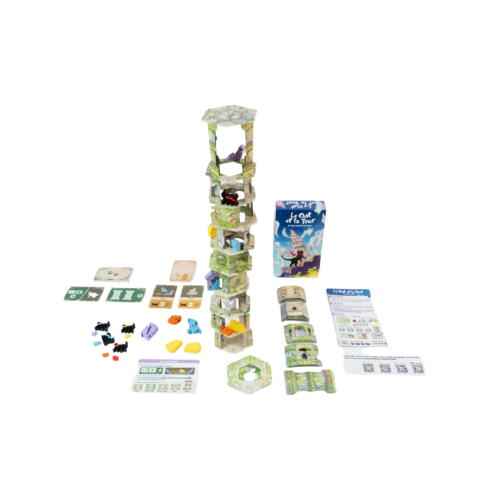 Giochi di gatti e torre | Swblack rocki | La punta di Ginevra