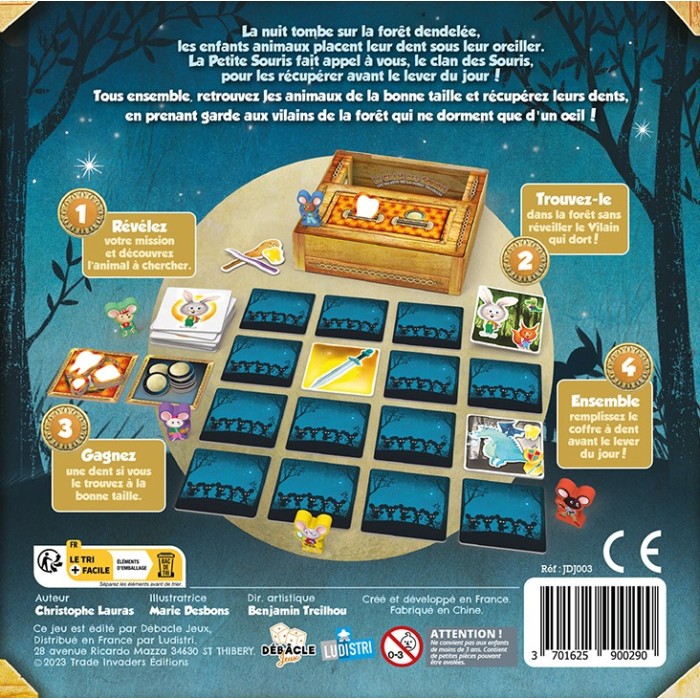 Le clan des souris  Jeux  | Débâcle | L'Astuce Genève