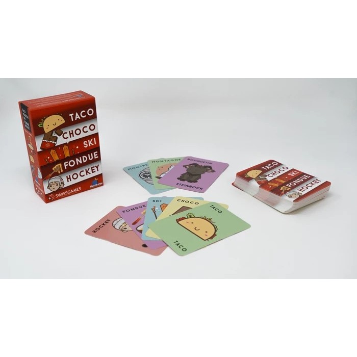 Taco choco ski fondue hockey Jeux  | Blue orange  | L'Astuce Genève
