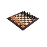 Coffret echecs wenge case 50mm deluxe noir