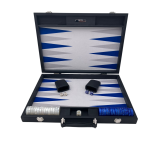 Backgammon Hector Saxe toile noire lisse