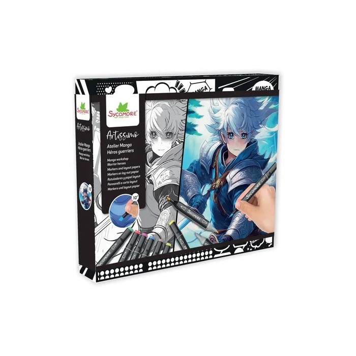 Layout GM Manga e marziali indicatori di arte