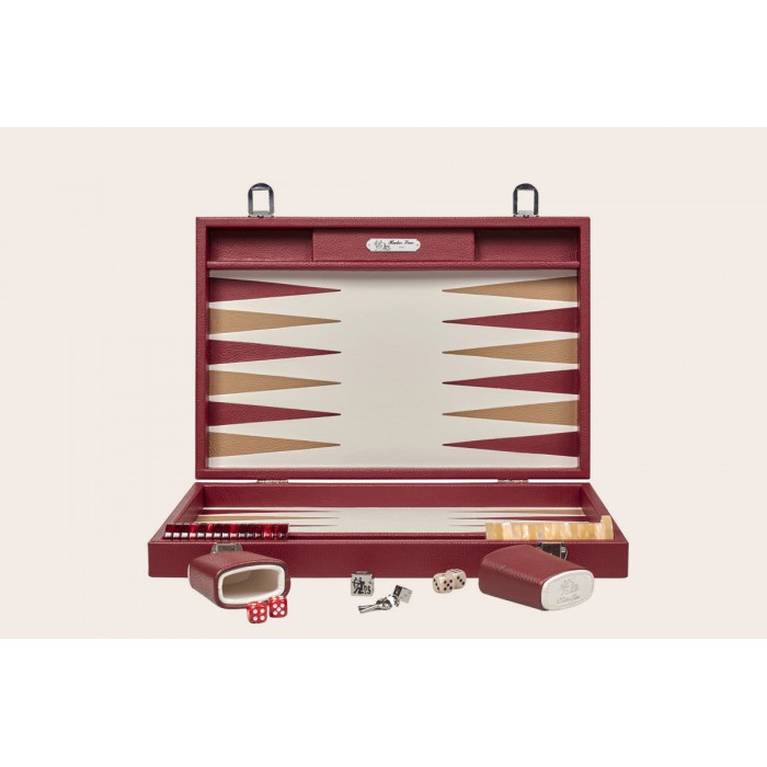 Büffelleder Backgammon Large