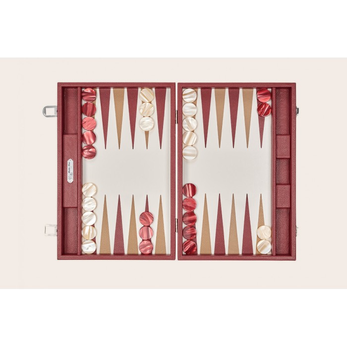 Pelle backgammon - Effetto buffalus - Ampia formato