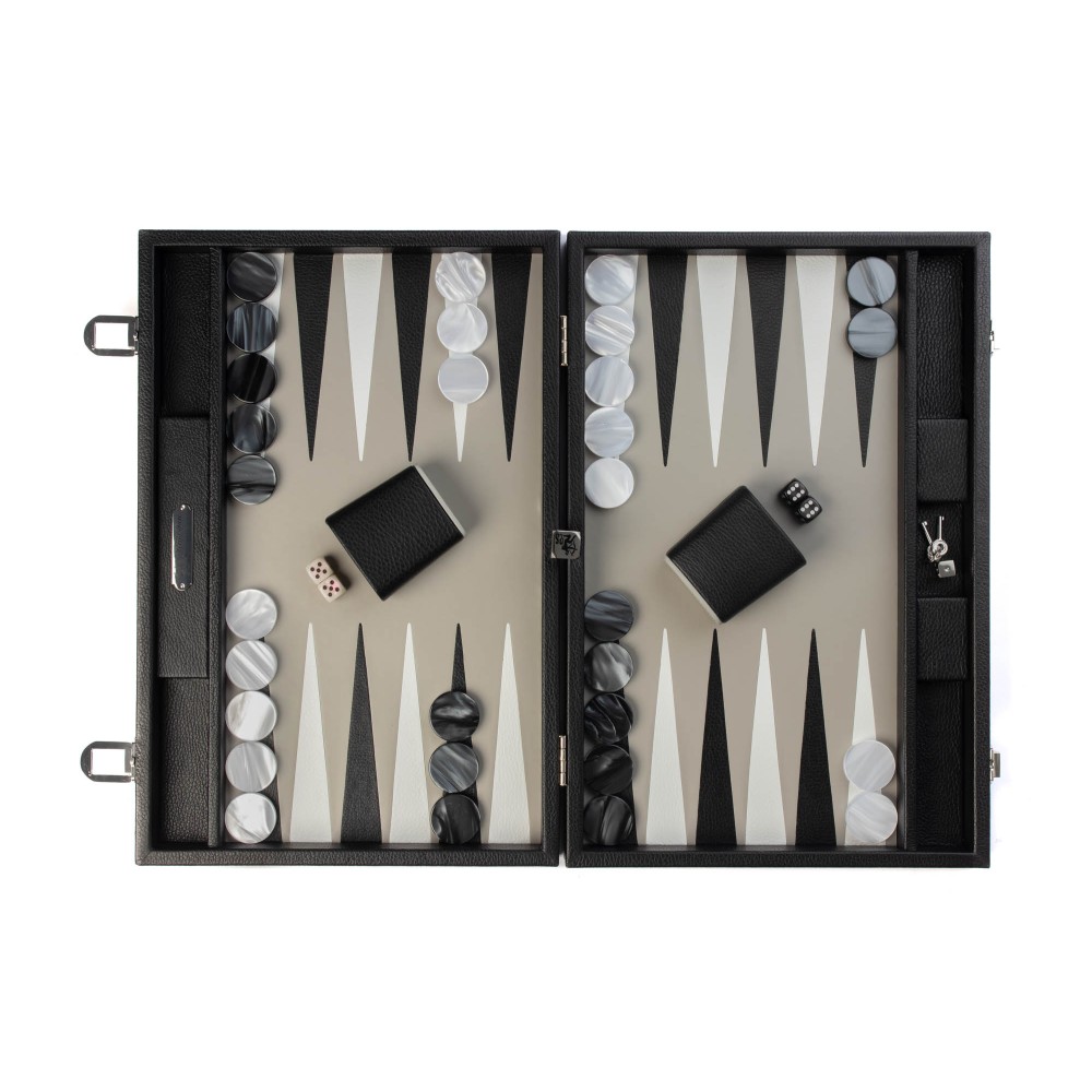 Büffelleder Backgammon Large