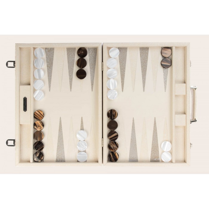 Pelle backgammon - Effetto Galuchat - Formato della concorrenza