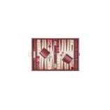Leder-Backgammon - Büffel-Effekt - Kleine Größe