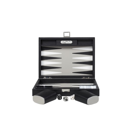 Leder-Backgammon - Büffel-Effekt - Kleine Größe